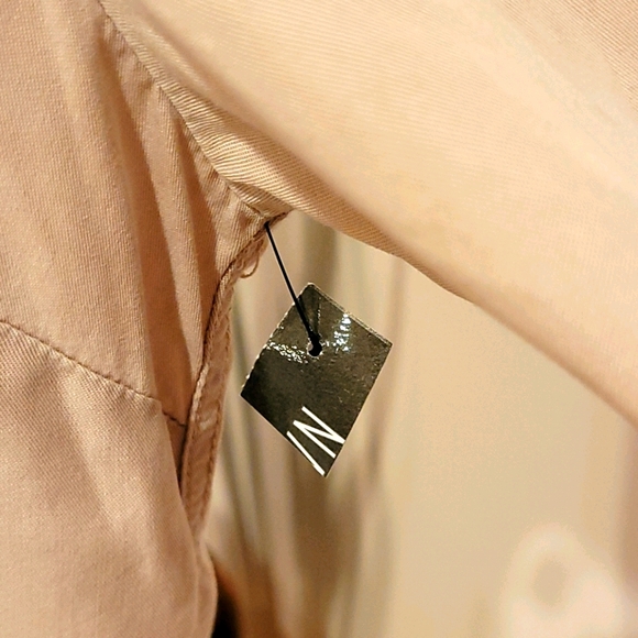 NWT Express Distressed Shirt Dress - Picture 6 of 8